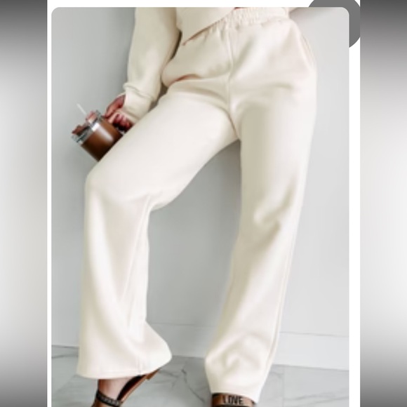 NanaMacs Original Fleece Lined Half Zip Pullover and Sweatpants Set - Picture 3 of 5